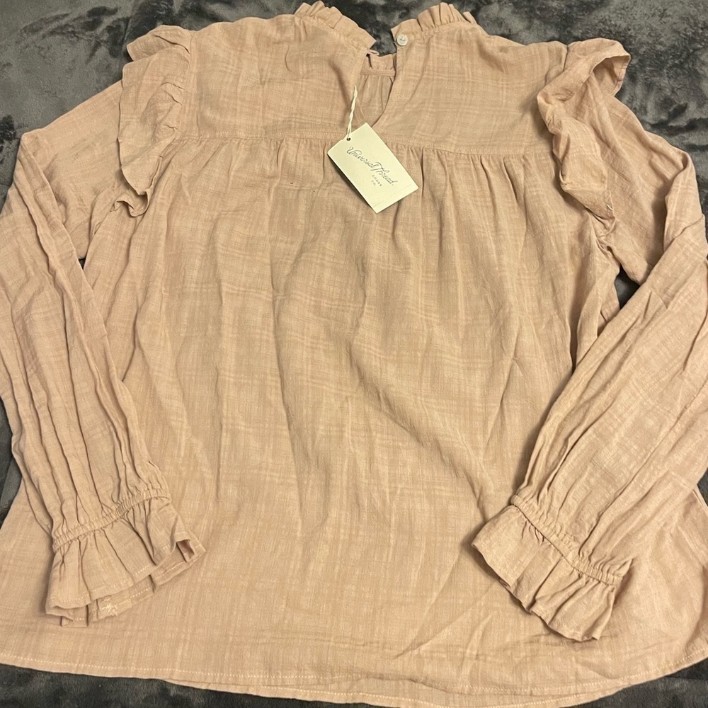 Women’s Universal Thread Mock button neck NEW Sixe XL - Picture 3 of 4